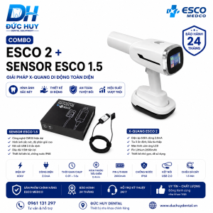 Combo X-quang cầm tay ESCO 2 và Sensor iRAY 1.5