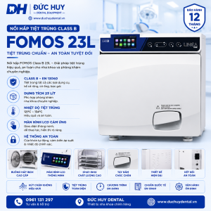 Nồi hấp tiệt trùng Class B FOMOS 23L