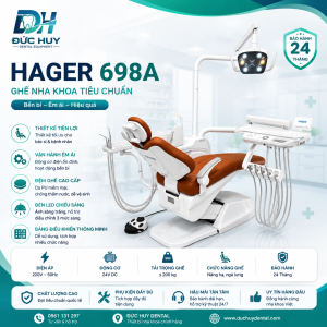Ghế nha khoa HAGER 698A